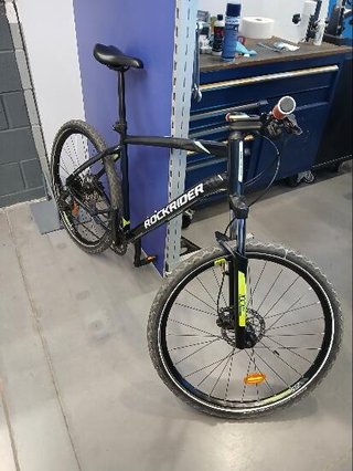 Bicicleta de montaña 27,5" aluminio monoplato Rockrider ST