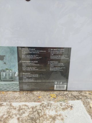 Vinilo Adhesivo Mapa Mundo Negro