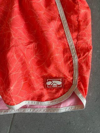 Bañador naranja estampado talla 14