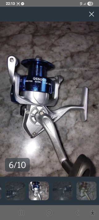 Carrete de pesca 3000