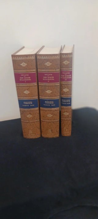 Obra completa Don Quijote de La Mancha.Ed. Gredos