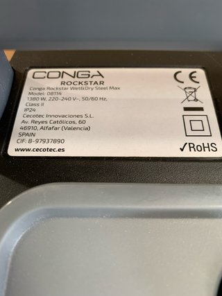 Aspiradora Cecotec Conga Rockstar Wet&Dry 1400W20L