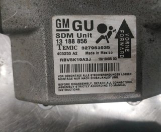 13188856 centralita airbag opel zafira b 459432