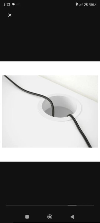 Escritorio IKEA MICKE Blanco 105x50 cm