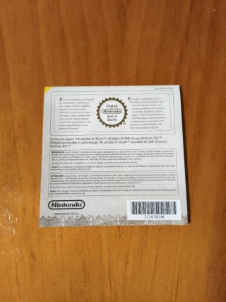 🇪🇦 COMPLETO Zelda Ocarina of Time, Nintendo 3DS