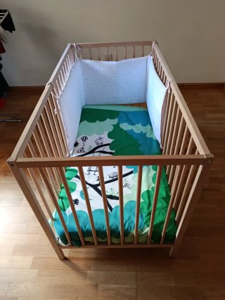 Cuna Ikea Madera Natural