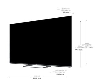 Televisor Haier MiniLED 4K UHD H75M80FUX - 75"