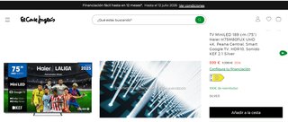 Televisor Haier MiniLED 4K UHD H75M80FUX - 75"