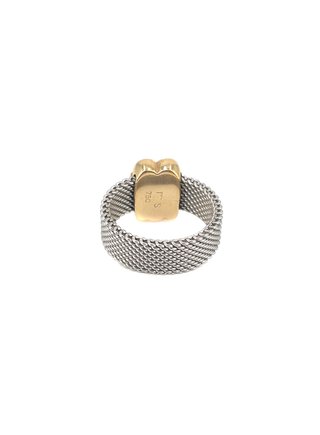 P3250JG Anillo Tous Oro 18K y Acero