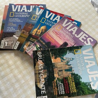 Revistas national geografic viajes Del 1 al 37