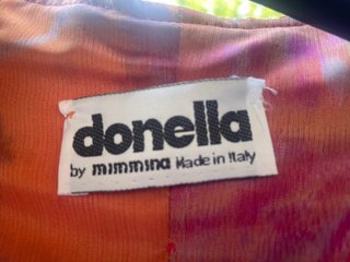 Completo pantalone arancione e rosso