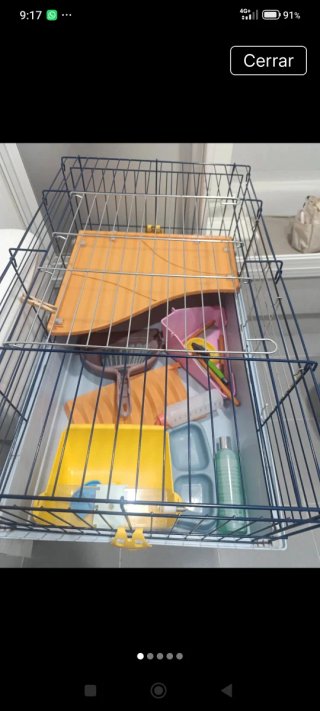 Jaula para cobaya o conejo
