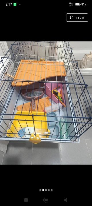 Jaula para cobaya o conejo