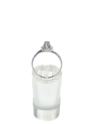 P12599JGA Anillo Oro Blanco 18K con Diamante