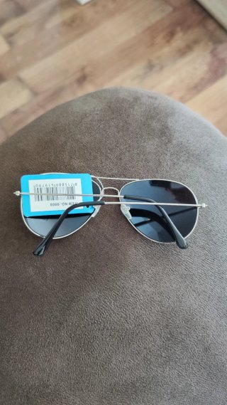 Gafas de sol unisex plateadas