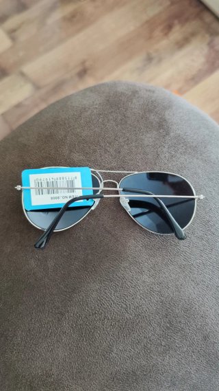 Gafas de sol unisex plateadas