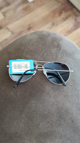 Gafas de sol unisex plateadas
