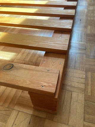Somier de madera maciza de pino