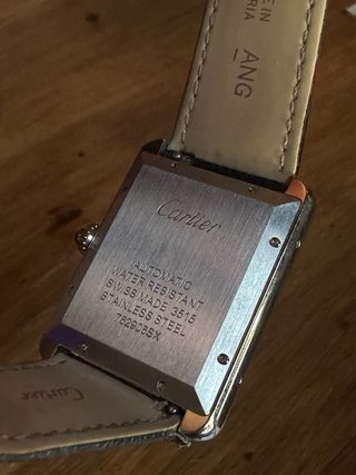 Cartier Tank Solo XL Reloj Automático