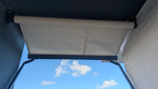 2 Toldos para Terraza Balcón Beige/Antracita