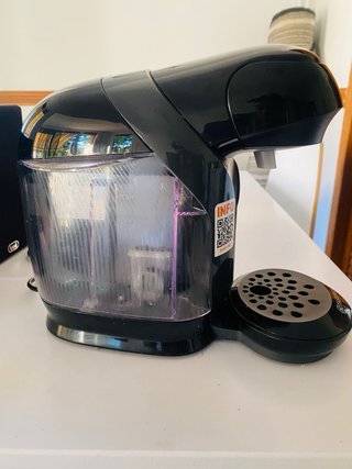 Cafetera Bosch Cápsulas Negra