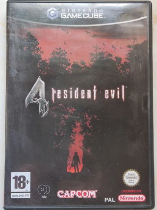 Resident Evil 4 PAL Sin Manual Nintendo GameCube