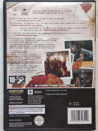 Resident Evil 4 PAL Sin Manual Nintendo GameCube