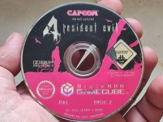 Resident Evil 4 PAL Sin Manual Nintendo GameCube