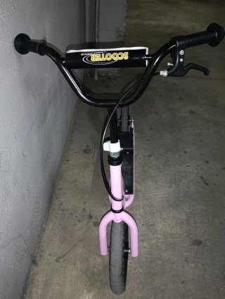 Patinete rosa infantil