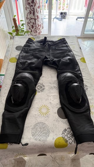 Pantalones de cuero Armure negros