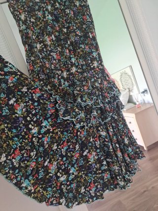 Falda Rociera Estampada 93 Larg cadera 100