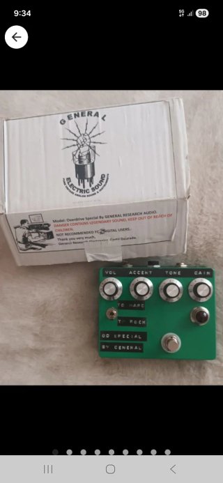 Pedal Overdrive Special General Research
