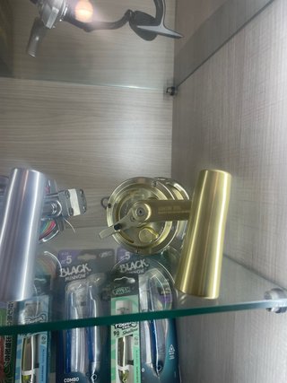 Mulinello da pesca dorato
