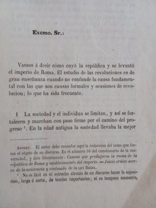1860. Discurso Doctoral. Dn Zacarías Casa al.