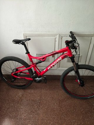 Bicicleta Btwin Doble Suspensión modelo 540S. XL.