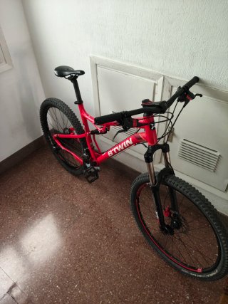 Bicicleta Btwin Doble Suspensión modelo 540S. XL.