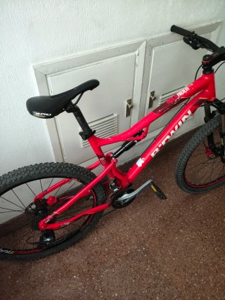 Bicicleta Btwin Doble Suspensión modelo 540S. XL.