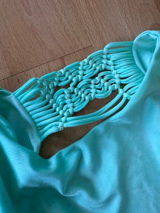 Traje de baño manga larga azul Talla S