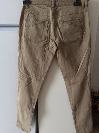 Pantaloni Sisley donna beige