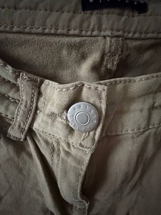 Pantaloni Sisley donna beige