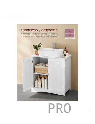 Aramario de Lavabo, Armario Debajo de Lavabo,