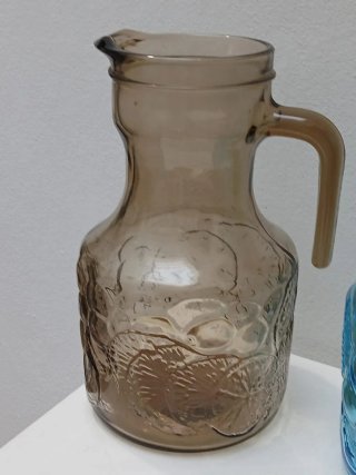 Caraffa vintage in vetro made in Italy