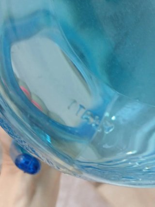 Caraffa vintage in vetro made in Italy