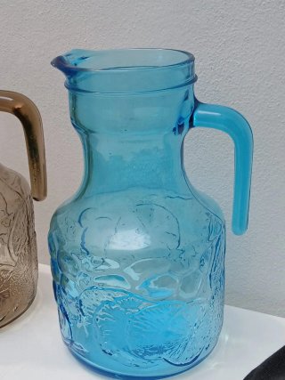 Caraffa vintage in vetro made in Italy