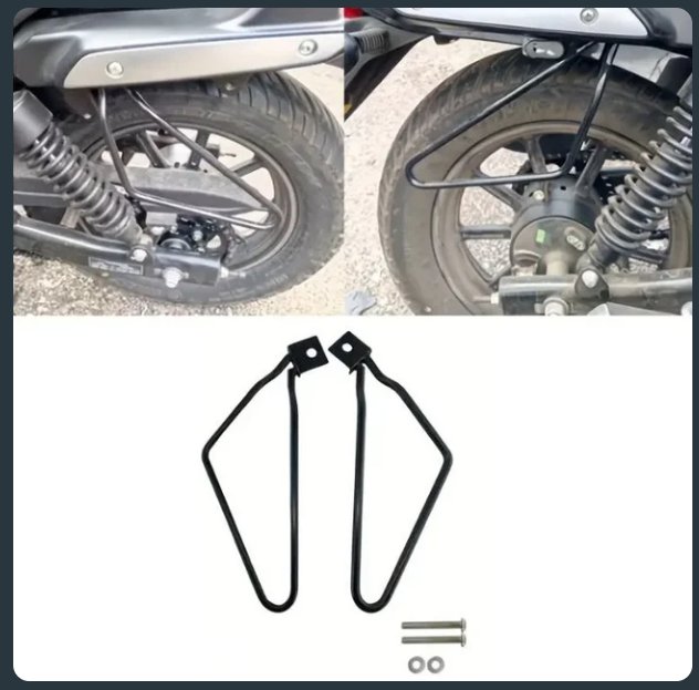 Soportes Alforjas Moto Laterales