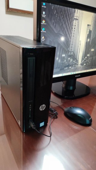 Ordenador HP Sobremesa + Monitor Philips 22"