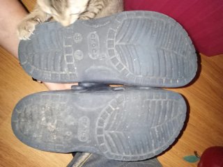 Zuecos Crocs Azul