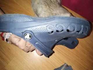 Zuecos Crocs Azul