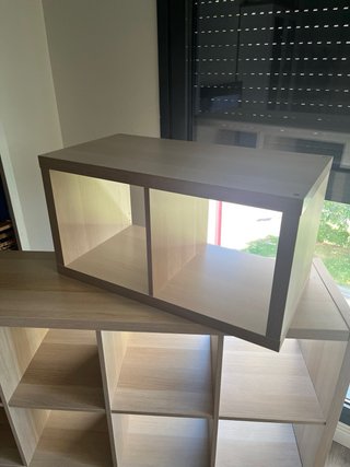 Conjunto Estanterías IKEA KALLAX + Patas