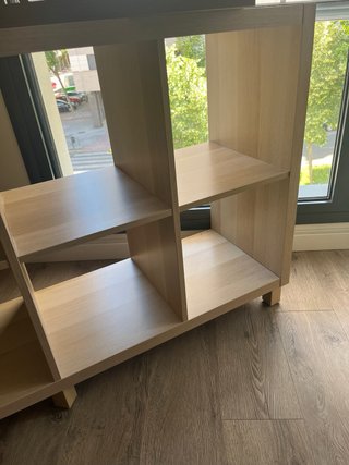 Conjunto Estanterías IKEA KALLAX + Patas
